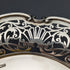 1905年 英国アンティーク 純銀製 ピアス装飾サルヴァ 直径26cm 484g William Mammatt